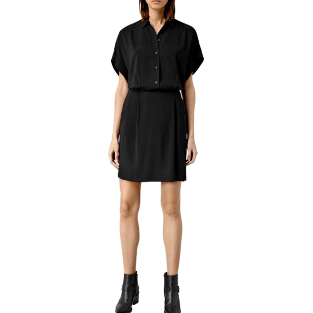 ALL SAINTS MARIO SHIRT DRESS